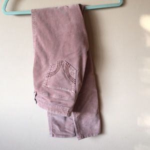 Hollister Dusty Rose Corduroy Pants Super Skinny